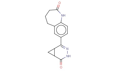 3,4-DIAZABICYCLO(4.1.0)HEPT-4-EN-2-ONE, 5-(2,3,4,5-TETRAHYDRO-2-OXO-1H-1-BENZAZEPIN-7-YL)-